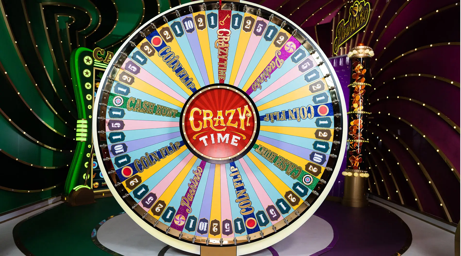 Crazy Time live казино